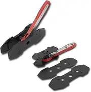 5Pcs Ratchet Caliper Piston Tool, Ratchet Brake Caliper Piston Tool Spreader Brake Caliper Stamping Tool, Used For Automobile Brake Caliper Tool, Functional Ratchet