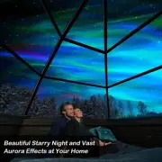 Aurora Lights Projector Northern Light Nightllight Remote Control Corded Model
