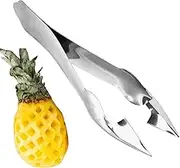 1/2 Pcs Fruit Stem Remover -Stem Remover Corer Tool | V Shape Pineapple Eye Cutter, Stainless Steel Strawberry Huller, Portable Kitchen Gadget for Vegetable, Strawberry Cherry Tomato, Potato Pineap