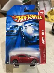 HOT WHEELS 2007 CODE CAR ASTON MARTIN V8 VANTAGE RED