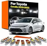 Sun Visor Lamp LED Interior Dome Map Reading Trunk Light Bulb Kit, For Corolla 2019 2020 2021 2022 2023 Accessories