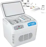 Thermostatic Medicine Cooler,12L Medication Cooler,Insulin Cooler Box,Electric Cooler Portable Travel Box Thermostat 2-8 Degrees,for Car,Travel,Home,Medicine Storage
