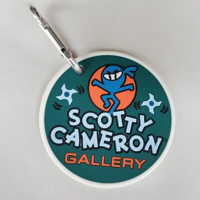 SCOTTY CAMERON WASABI JAPAN ONLY BAG TAG / PUTTING DISC