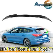 2019up Fits Ford Focus MK4 ST Line 5D Wagon Rear Middle Trunk Spoiler Painted