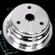 For Chevy Small Block Aluminum Crank Pulley - 1 Groove (Long)