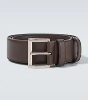 [Prada] Prada Saffiano leather belt Inch 40 brown