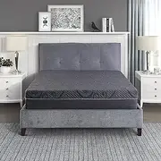 [LEXICON] Radley 11-Inch Gel Infused Memory Foam Hybrid Mattress, Queen, Gray
