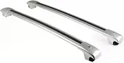 2PC Cross Bars Compatible for Chevrolet Equinox 2018-2024 Crossbar Luggage Carrier Roof Rack Rail Carrier Lockable Cargo Bars(Silver)