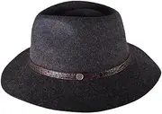 [Fallenbrokenstreet] Men's The Crushable Dingo Felt Hat, Mottle