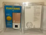 NIP 2 PK Plug&Safe PS8 Home Motion Sensor Security Sensor Activates Light/Radio