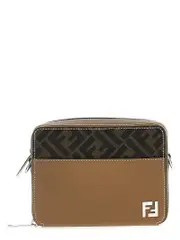 [Fendi] Fendi-Camera Case Organizer Squared Ff Borse A Tracolla Multicolor-Uomo OS Multicolor