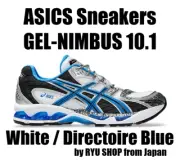 ASICS Sports Sneakers GEL-NIMBUS 10.1 1203A543.101 White / Directoire Blue