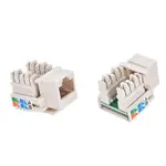 RJ45 KEYSTONE CAT.5E CAT6 資訊座 適用資訊面板 資訊盒 TB-13