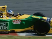 Michael Schumacher Germany Camel Benetton B193 Ford HB V8 duri- 1993 Old Photo 7