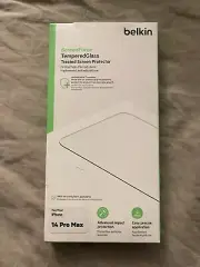 Belkin ScreenForce iPhone 14 Pro Max Treated Screen Protector Tempered Glass