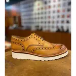 GRENSON ARCHIE 焦糖色雕花靴 全新