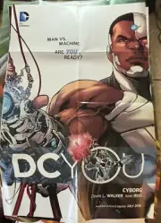 DC YOU CYBORG Promo Poster , 22 x 34, 2015, DC, Unused