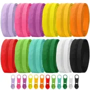The Yard 36 Yards Nylon Coil Zippers - 12 Pieces, Bulk Zippers for Bags & Clo...