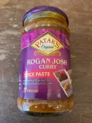 Patak's Rogan Josh Curry Spice Paste - Vegetarian, Gluten Free - 10 oz