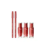 Pudaier - Lippie Says Kiss Kit - 2gx2+6.5gx3 - #02 Well-timed