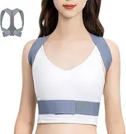 Straight Back Posture Corrector, Adjustable Back Support for Posture Instant Posture Corrector, Stretchy Back Straightener Posture Corrector Back Support Brace for Adults Women Men