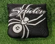 New TaylorMade Spider Putter Headcover Black White