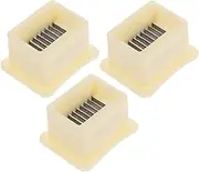 GRIRIW 3Pcs Multipurpose Vegetable Cutter Shredding Tools for Efficient Slicing and Grating for Potatoes Carrots and More Kitchen Use