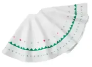 48" Scandi Pattern Printed Fabric Christmas Tree Skirt fits Trees 42-54"