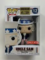 Funko Pop Icons American History UNCLE SAM #12 (Target Exclusive) w/ Protector