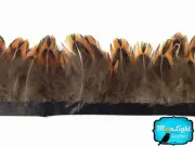 Pheasant Feathers 1 Yard Pointed Ringneck Pheasant Feather Trim
