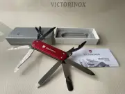 VICTORINOX SWISS ARMY KNIFE MINICHAMP ALOX RED Edelweiss NEW NIB