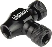 BriskMore CO2 inflator Kit for Bike Tires, Presta and Schrader Valve Compatible, Bike Tire Pump for Mountain and Road Bicycles, Included Insulated Sleeve