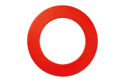 PLAIN RED WINMAU Professional Dart Board Surround one piece surround Made in the UK