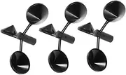 Kisangel Metal Anemometer Wind Cups 3pcs Replacement Cups for Accurate Measurement