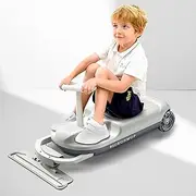 Cleaning Go Kart for Kids, 3-Variable Speed Retractable Cleaning Mopping Kart，6L Extra Storage Space，Indoor and Outdoor Riding Toy