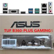 For Asus TUF B360-PLUS GAMING S Shield IO I/O Rear Baffle Backplate Motherboard