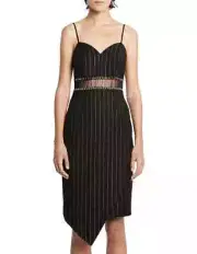 NWT SASS & BIDE "Rock And Roll" Cut Out Embellished Midi Dress - Size 12 - $690