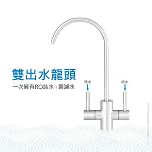 【Banana Water Shop免運費送到家】EVERPOLL RO-500 直出RO淨水器 無壓力桶設計 無鵝頸