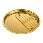 Snack Plate Easy to Clean Tableware Fashion Style 304 Stainless Steel Tray