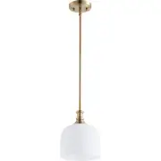 Quorum International 3911-80 Richmond Pendant Aged Brass