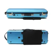 Carbon Fiber Violin Case 4/4 Oblong Case Music sheet Bag & Code lock Violin box