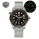 WATCHDIVES WD007 TITANIUM NTTD 潛水錶 NH35 自動機芯藍寶石 100M 防水手錶超級夜