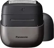 [Panasonic] Swipe Right Travel Shaver for Men, Portable Electric Razor with USB-C Charging, 3-Blade Cutting System and Beard Sensor Technology, Wet/Dry Use - ES-CM3A-K