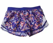 New Under Armour UA Fly By Shorts Girls Youth Sz Large Running Activewear purple