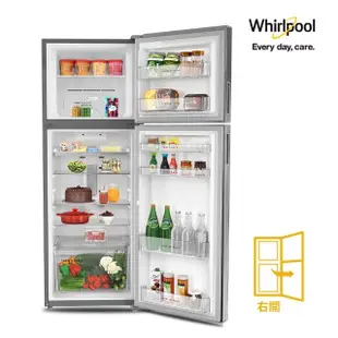 【Whirlpool 惠而浦】310公升一級能效變頻上下門冰箱-極光銀(WTI3600A福利品)