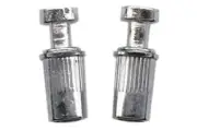 Eagle LP8454 Chrome Adjustable Tailpiece Post Set for LP Style Guitars