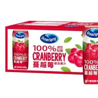 在飛比找Yahoo!奇摩拍賣優惠-Ocean Spray 蔓越莓綜合果汁 250毫升 18入 