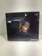 louis armstrong boxset -2 CD Collection- SEALED - Wrapping as Holes/rips- BinS6