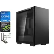 Intel Core i5 12th Gen 12400F RTX 3050 Gaming PC, 32GB RAM/1TB NVMe SSD [12400F-32G1S-RTX3050-MC110BK-NO]