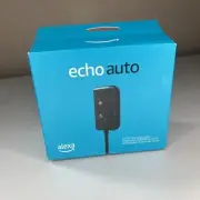 Amazon Echo Auto 2nd Gen. Smart Speaker with Alexa Voice Assistant Black